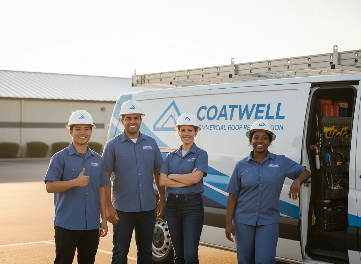 Commercial roof coating company in Big Falls, WI